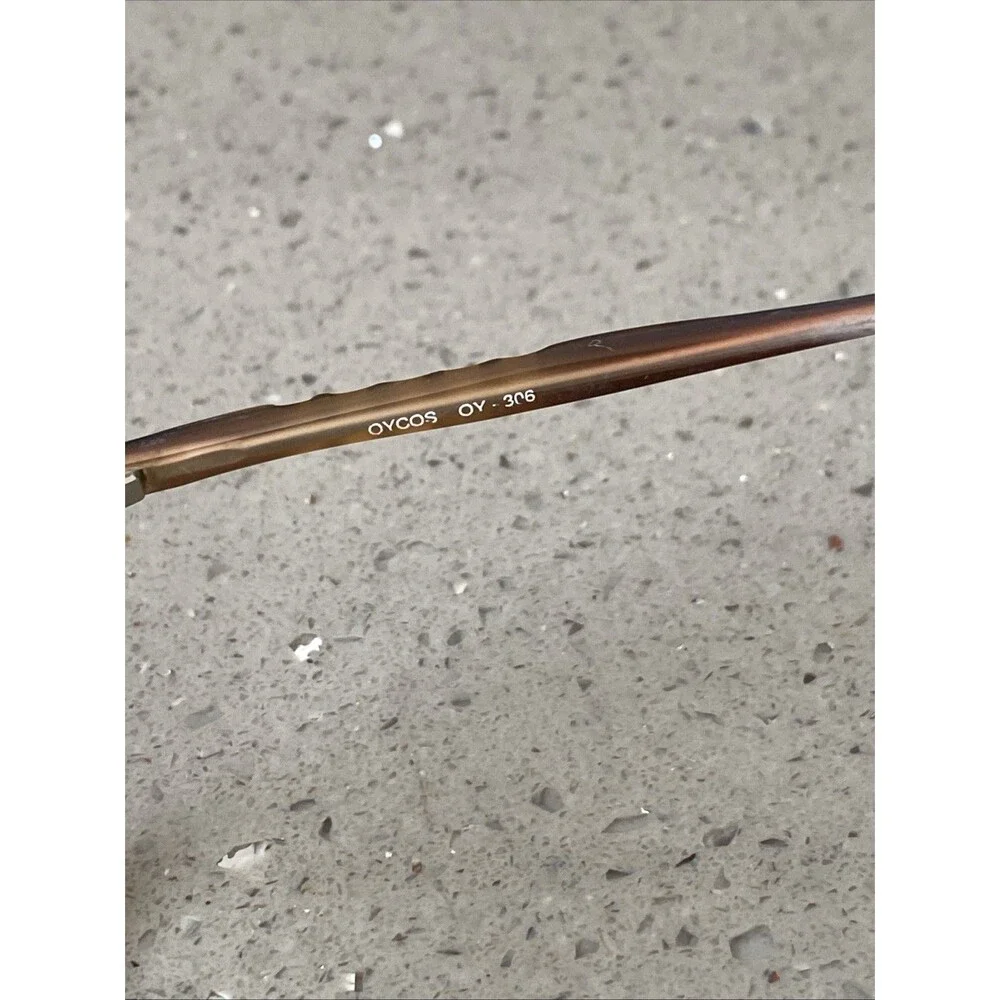 OYCOS OY306 46-20-140 Burgundy/Blonde Full Rim Eyeglasses Frames ONLY tortoise